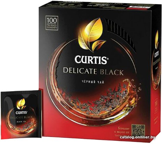 Черный чай Curtis Delicate Black 100 шт