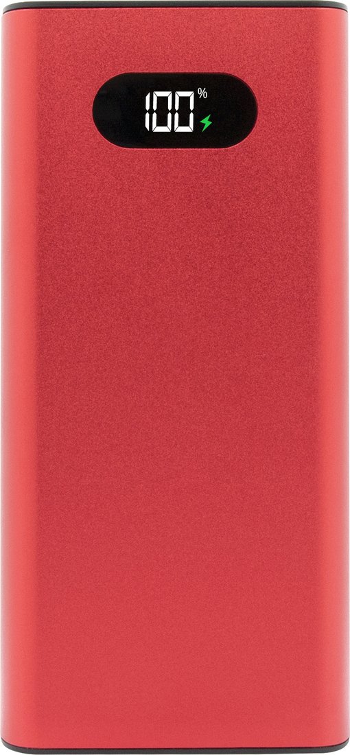 

Внешний аккумулятор TFN Blaze LCD PD 20000mAh (красный)