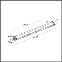 Уличный настенный светильник Odeon Light Nature Graze 7040/10WL