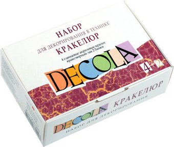 Лак художественный Decola кракелюрный 9541253 (20 мл)