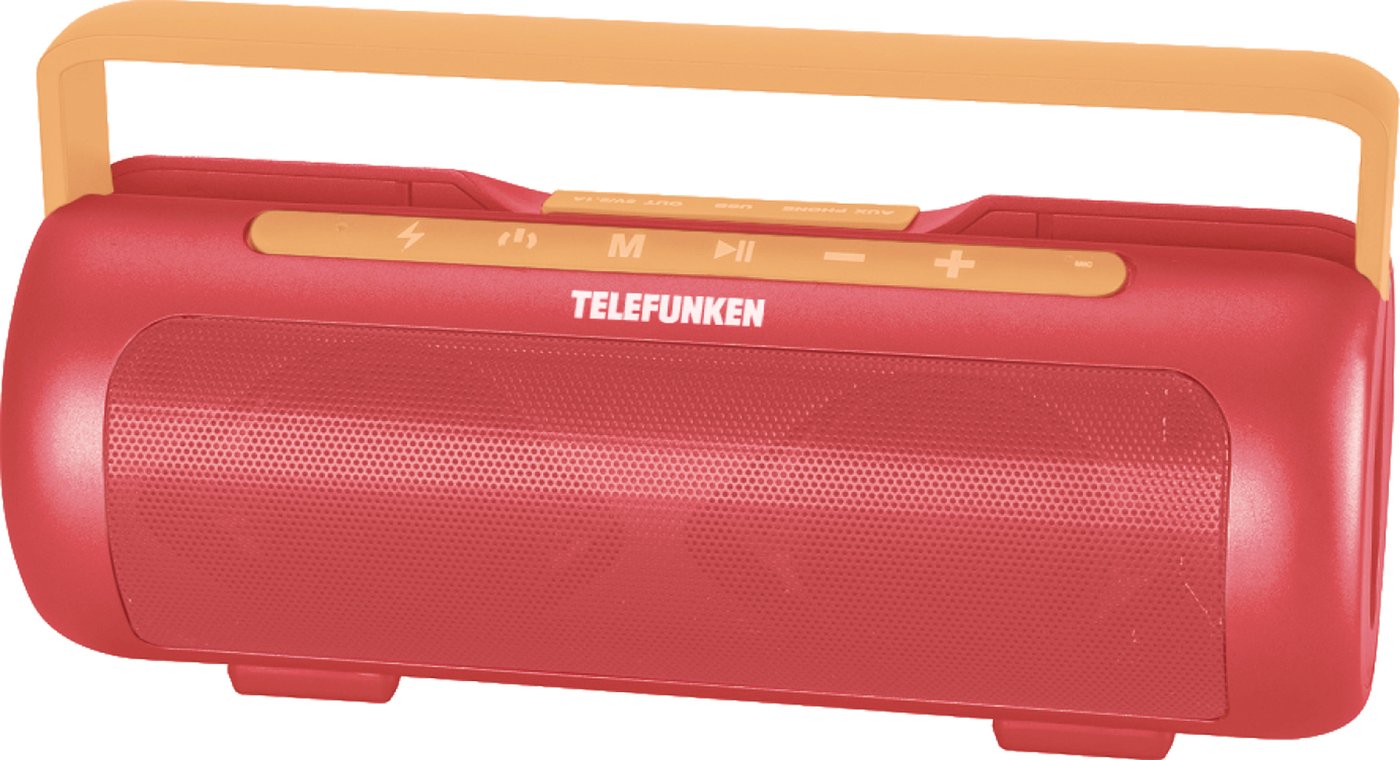 

Беспроводная колонка TELEFUNKEN TF-PS1231B (красный)