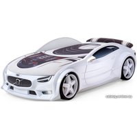 Кровать-машина Futuka kids Neo Вольво 180x80 (белый)