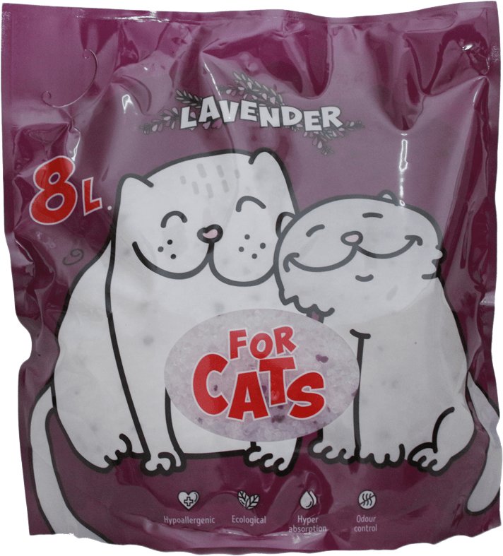 

Наполнитель для туалета For Cats Lavender 8 л