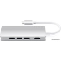 Док-станция Satechi Type-C Multi-Port Adapter 4K with Ethernet V2 ST-TCMA2S