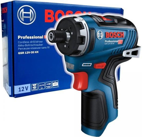 

Винтоверт Bosch GSR 12V-35 HX 06019J9103 (без АКБ)