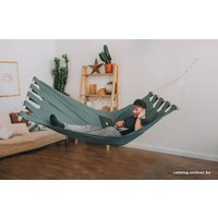 Дачный гамак Mamo Подвесной гамак Льняной 200х120 см (натуральный)