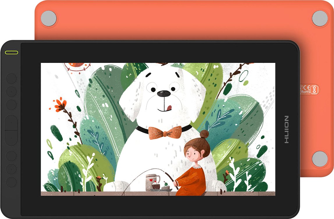

Графический монитор Huion Kamvas 12 (черный/оранжевый)