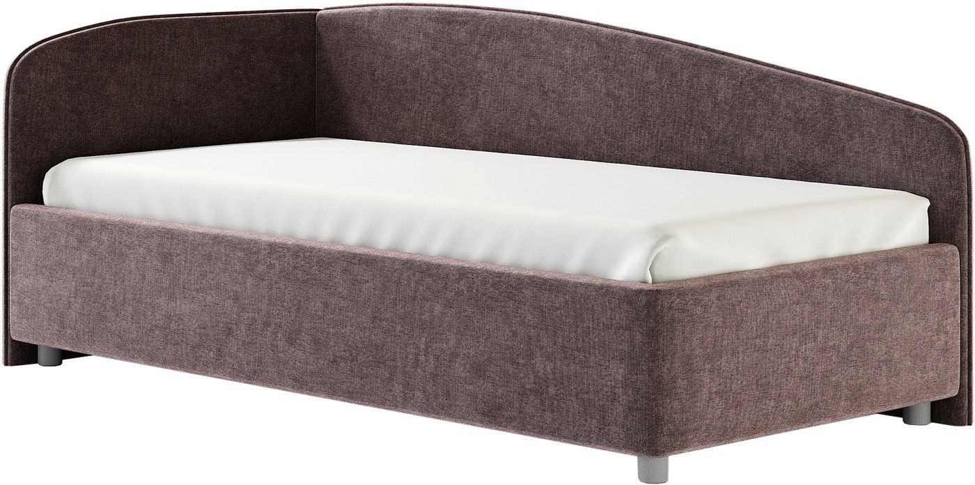 Кровать Сонум Paola L 90x200 (микровелюр кофе)