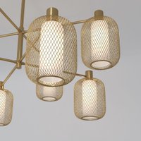 Подвесная люстра Евросвет 30192/8 (золотой)