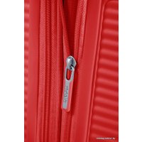 Чемодан-спиннер American Tourister SoundBox Coral Red 77 см