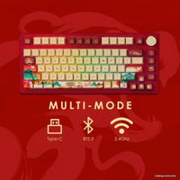 Клавиатура Akko PC75B Plus Year Of Tiger (TTC Flame Red)