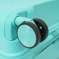 Чемодан-спиннер VALIGETTI 344-306/4-VG-20BIR (бирюзовый)