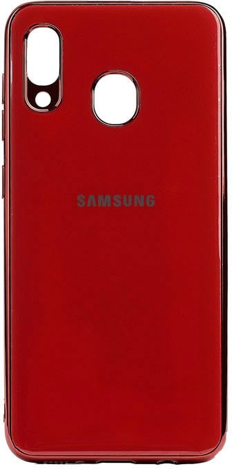

Чехол для телефона EXPERTS Plating Tpu для Samsung Galaxy A20/A30 (красный)