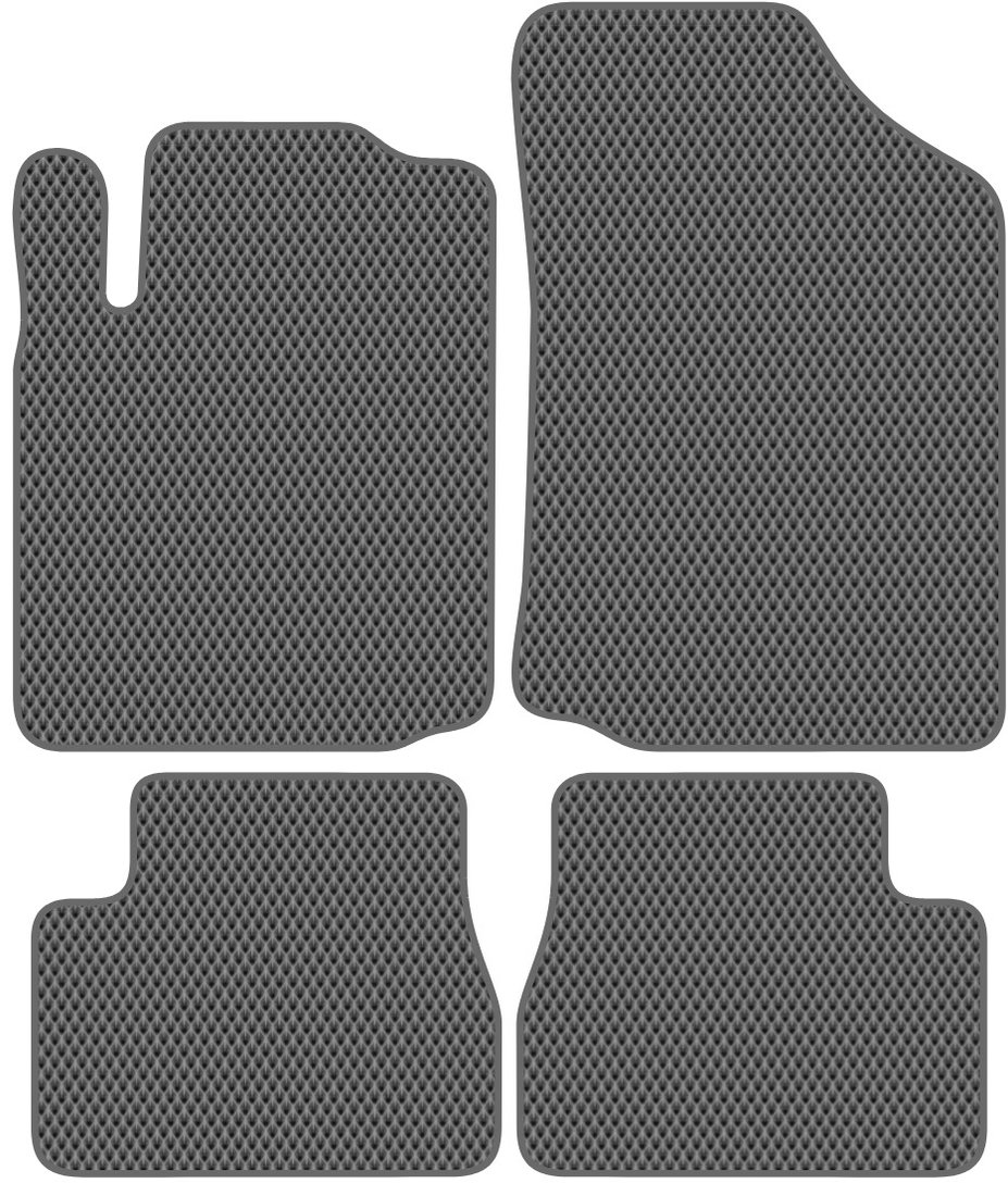 

Комплект ковриков для авто Alicosta Citroen C3 (хэтчбэк) 2001 - 2014 (серый, ромб)