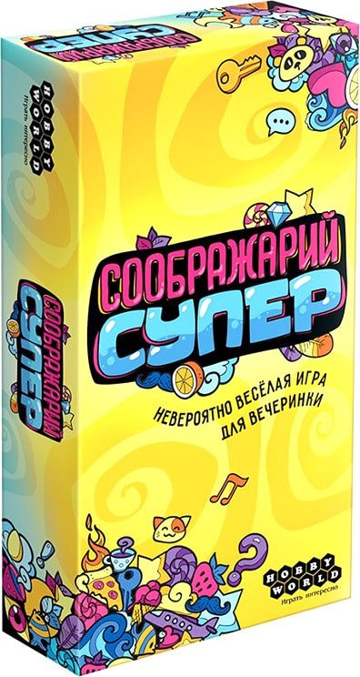 

Настольная игра Мир Хобби Соображарий Супер