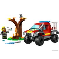 Конструктор LEGO City 60393 Спасательный пожарный внедорожник
