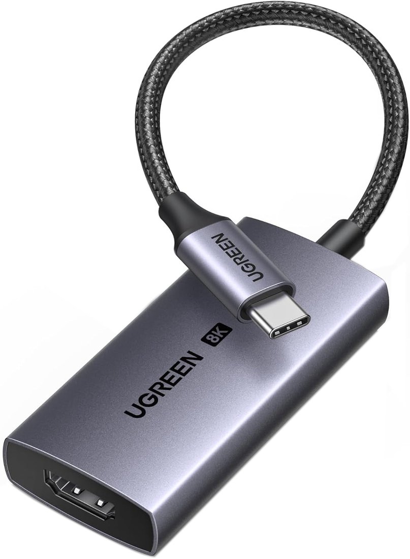 Адаптер Ugreen CM491 85320 USB Type-C - HDMI (0.15 м, серый)