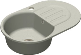Кухонная мойка GranFest SMART GF-SM685L (белый)