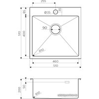 Кухонная мойка Omoikiri Akisame 51 LG