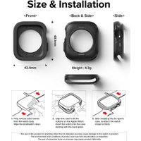 Чехол Ringke Air Sports для Apple Watch 9/8/7 45mm, Se3/Se2/Se/6/5/4 44mm Black