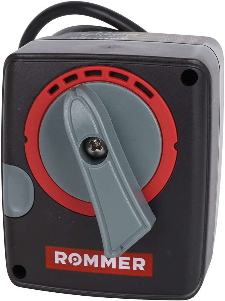 Сервопривод Rommer RVM-0005-024001 c регулировкой по сигналу 0-10V (24В)
