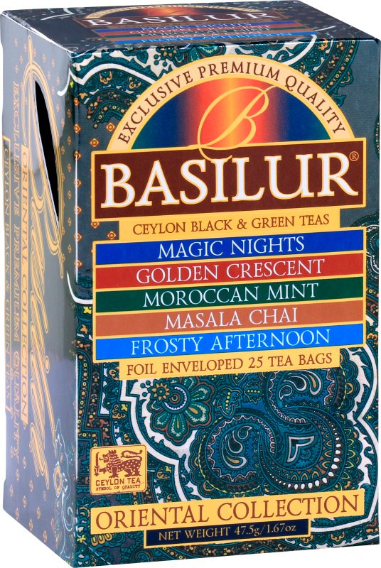 

Черный чай Basilur Oriental Collection Assorti 25 шт
