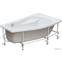 Ванна Santek Майорка XL 160x95 L (с каркасом и экраном)