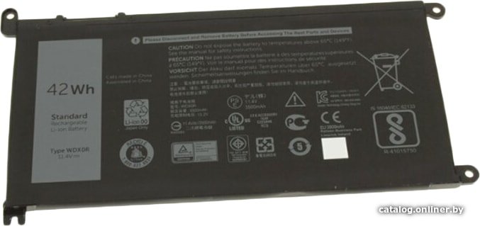 Аккумуляторы для ноутбуков Dell WDX0R
