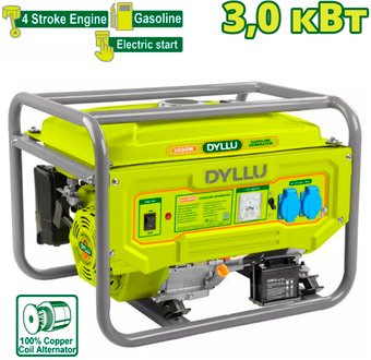 Бензиновый генератор Dyllu DTGEAA06D