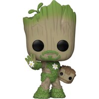 Фигурка Funko POP! Bobble Marvel We Are Groot Groot as Iron Man (1393) 79516