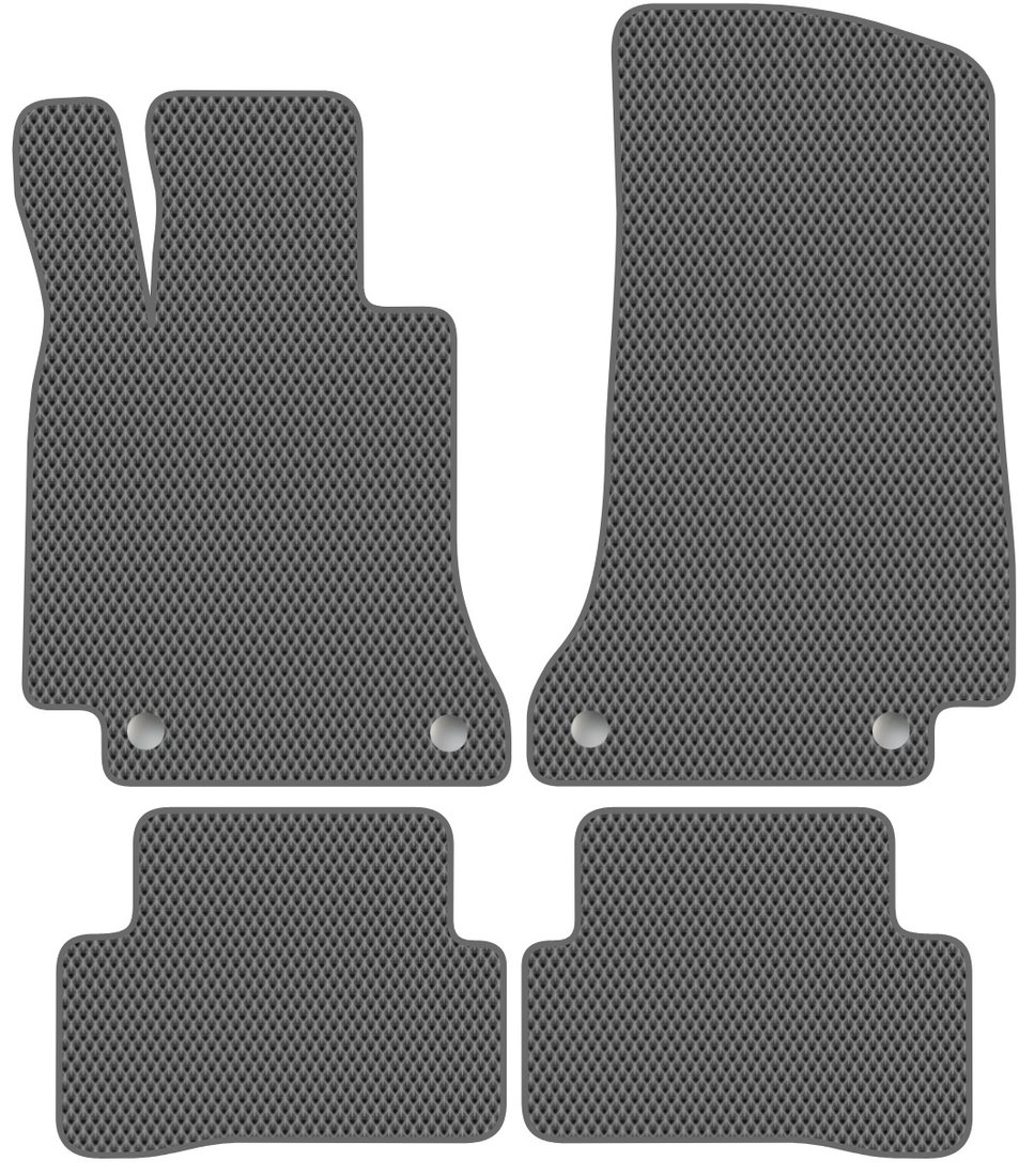 

Комплект ковриков для авто Alicosta Mercedes-Benz C-Class IV (седан, гибрид / W205) 2013 - Н.В. (серый, ромб)