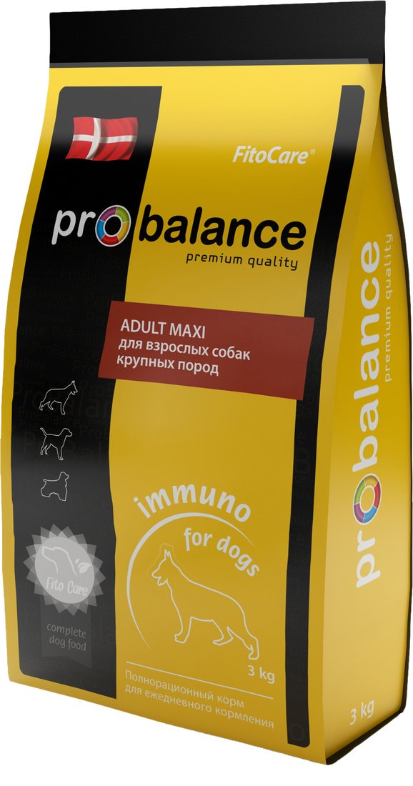 

Сухой корм для собак Probalance Immuno Adult Maxi 15 кг