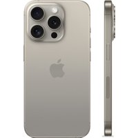 Смартфон Apple iPhone 15 Pro Dual SIM 128GB (природный титан) в Могилеве