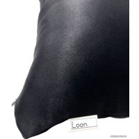Подушка для сидения Loon Латте объемная 38x38 (черный)