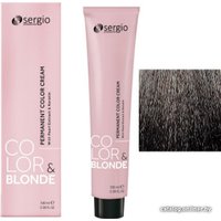 Крем-краска для волос Sergio Professional Color&Blonde 7.1 средне-русый пепельный