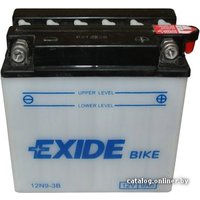 Мотоциклетный аккумулятор Exide Conventional 12N9-3B (9 А·ч)