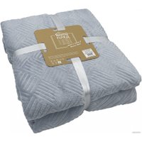 Плед Belezza Carre 200x220 (серый)