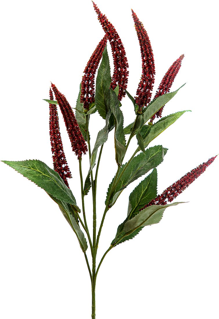 

Искусственный цветок MonAmi CQ-24 (84 см, бордовый)