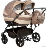 Универсальная коляска Indigo Duo (2 в 1, In 05, коричневый)