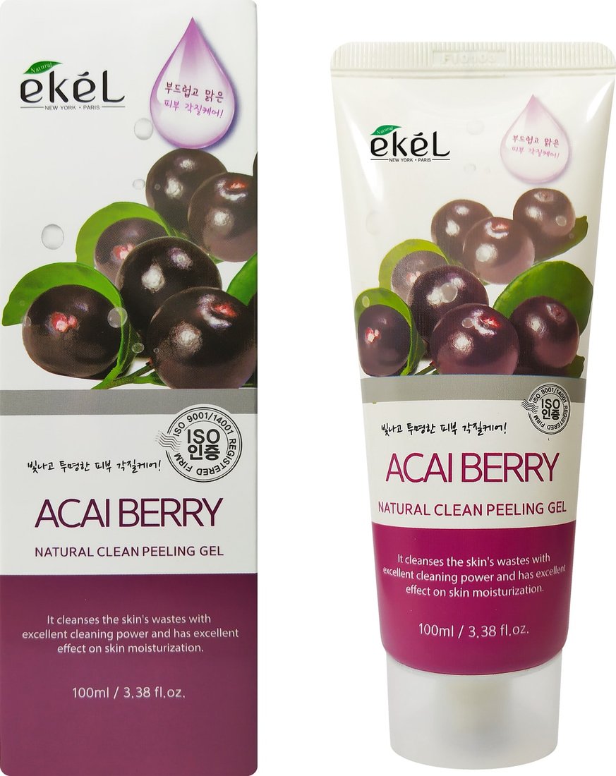 

Ekel Пилинг для лица Berry Natural Clean Peeling Gel 100 мл
