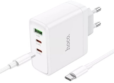 

Сетевое зарядное Hoco N30 USB Type-C (белый)
