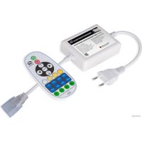 Диммер для одноцветных лент (без RGB) Elektrostandard Premium мультибелый с ПДУ 220V (радио) IP20 LSC 007