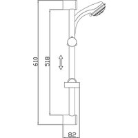 Душевой гарнитур  Gota Rocio 99029-GOTA