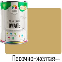 Эмаль LIDA ПФ-266 Люкс 1 л (песочный/желтый)