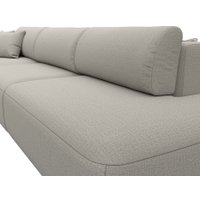 Угловой диван Лига диванов Лига-036 НПБ Модерн Лонг левый 125470L (рогожка амур бежевый)