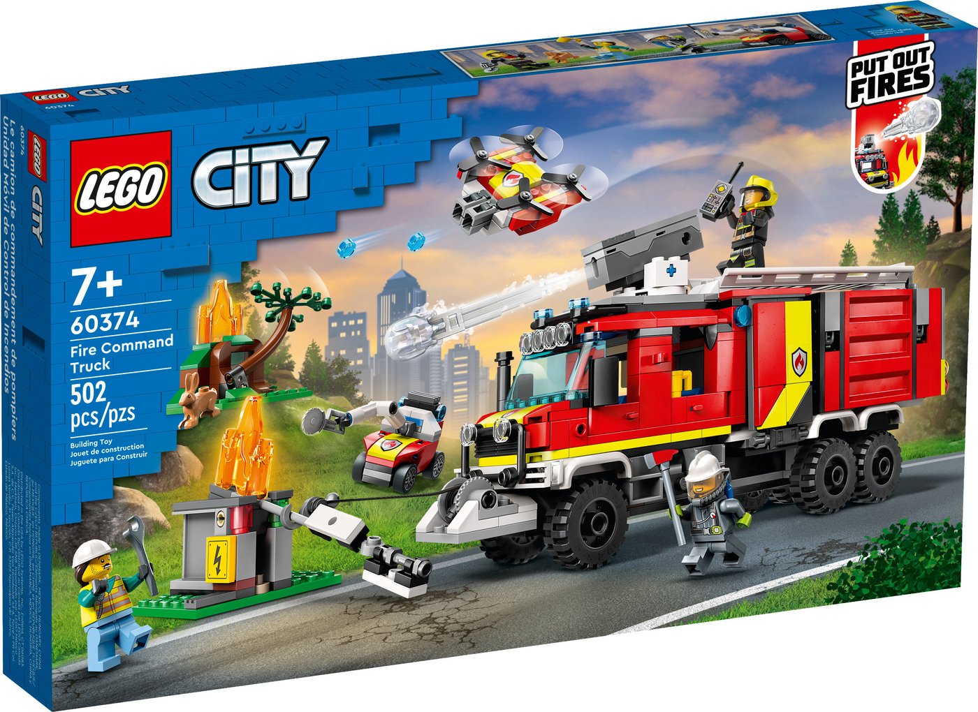 

Конструктор LEGO City 60374 Машина пожарного расчета