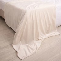 Плед Casa Conforte Nonna Inspiration 110x150 6155293 (молочный/белый)