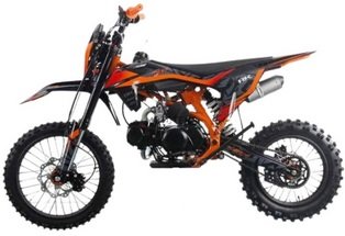 

Мотоцикл Racer Pitbike TRZ 125 E-start (красный)