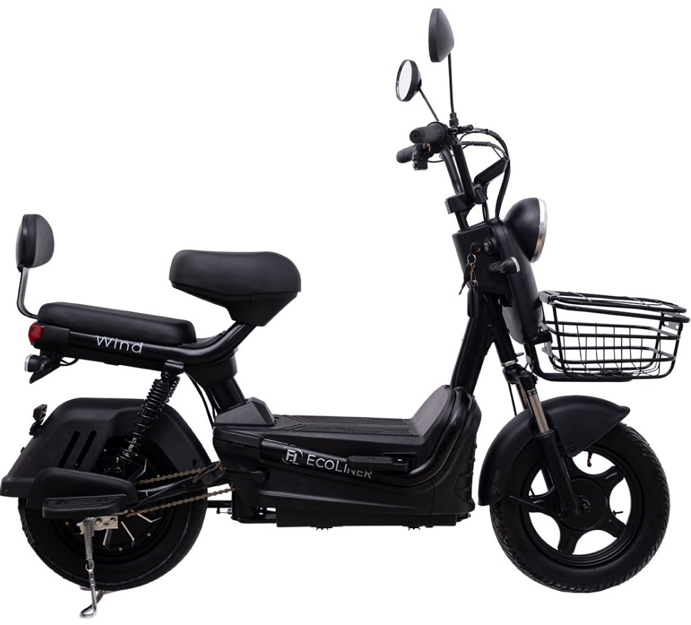 

Электровелосипед Ecoliner Wind 240Вт 48В 23А/ч (черный)