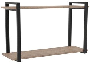 Полка TMB Loft П-1 ЛДСП 128x62x34 (дуб давос трюфель)